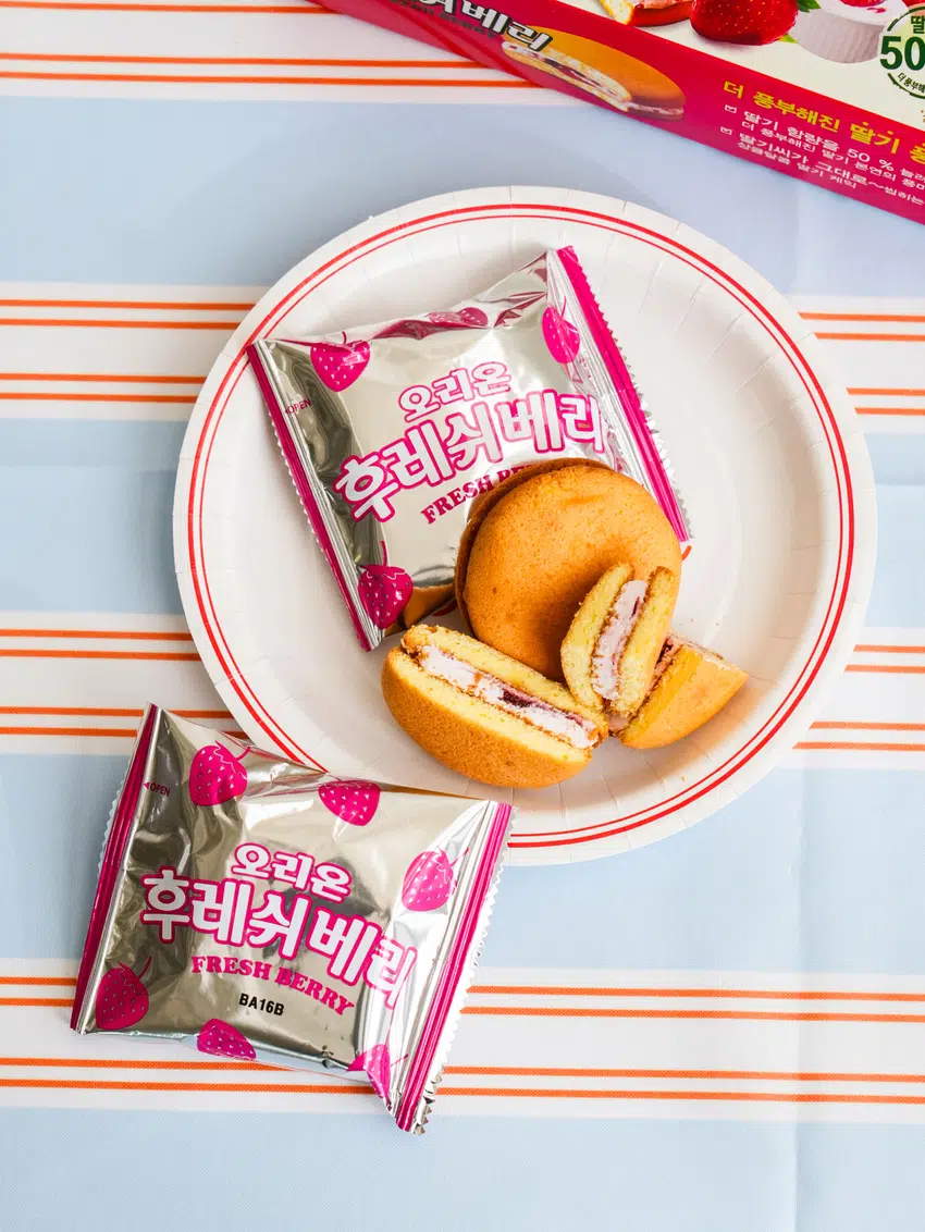 오리온 후레쉬베리 168 g