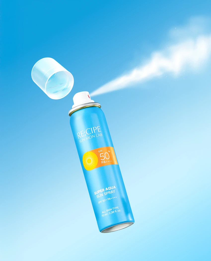 레시피선몬랩 슈퍼아쿠아 선스프레이 70 ml