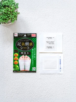 일본제 수액 파우더 발바닥 수액 시트 2매입