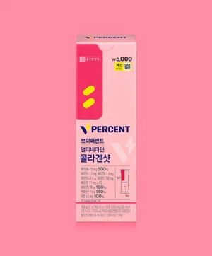 종근당건강 브이퍼센트 멀티비타민 콜라겐샷 5포