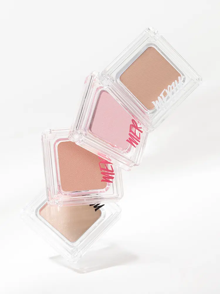 [07 Veil Beige] Merzy Let's Wearing Eyeshadow