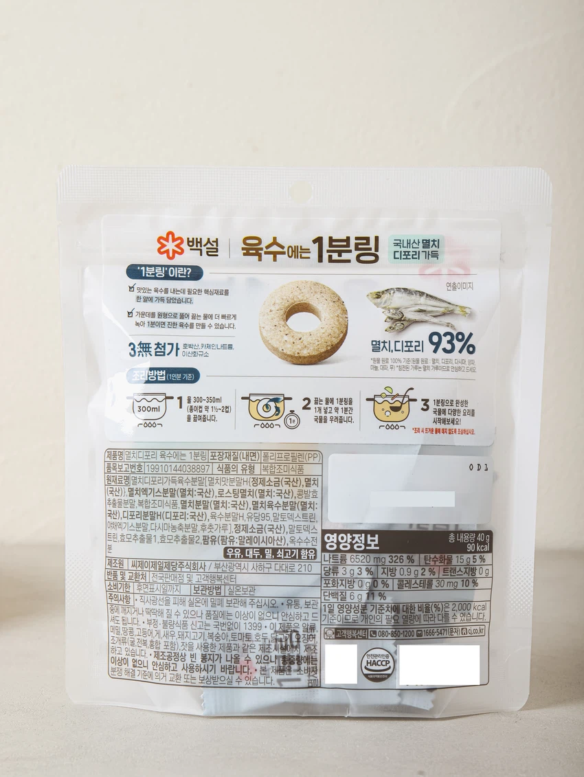 CJMyeolchidi包Riyuksu1Bunring(40g/4g*10包) source detail 3