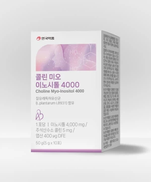 안국약품 콜린 미오이노시톨 4000 10포
