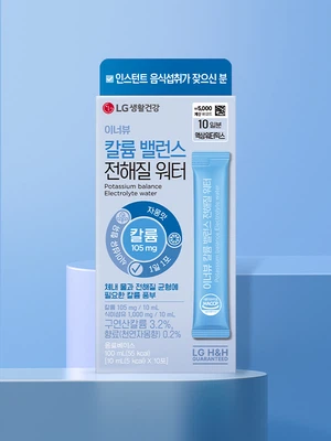 LG생활건강 이너뷰 칼륨밸런스 전해질워터 10포