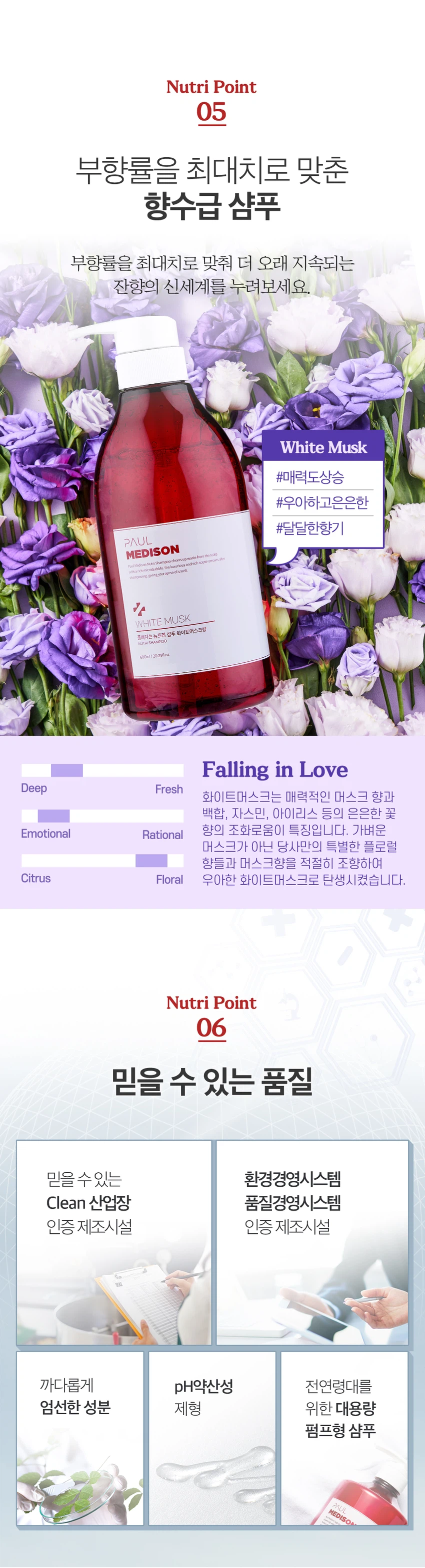 Polmedison 营养洗发水 白麝香 600ml source detail 6