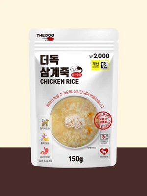 [펫] 더독 삼계죽 150 g