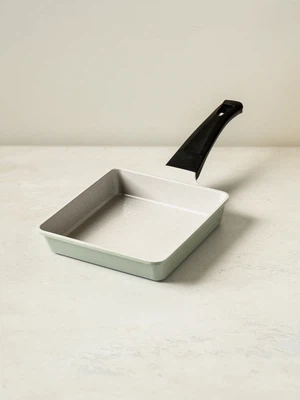 세라믹 코팅 인덕션 사각 프라이팬 15 X 18 cm