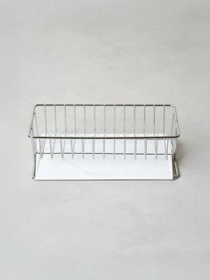 스테인리스 물 빠짐 수세미 거치대  21 X 9 X 7 cm