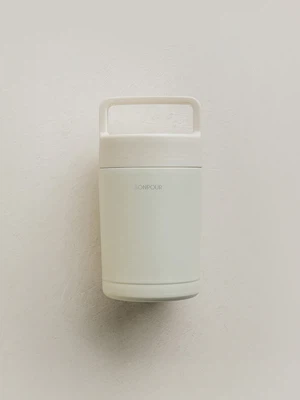 손잡이 보온 죽통 500 ml 아이보리