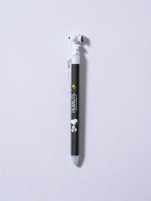 피너츠 피규어 젤펜 0.5 mm 블랙 스누피