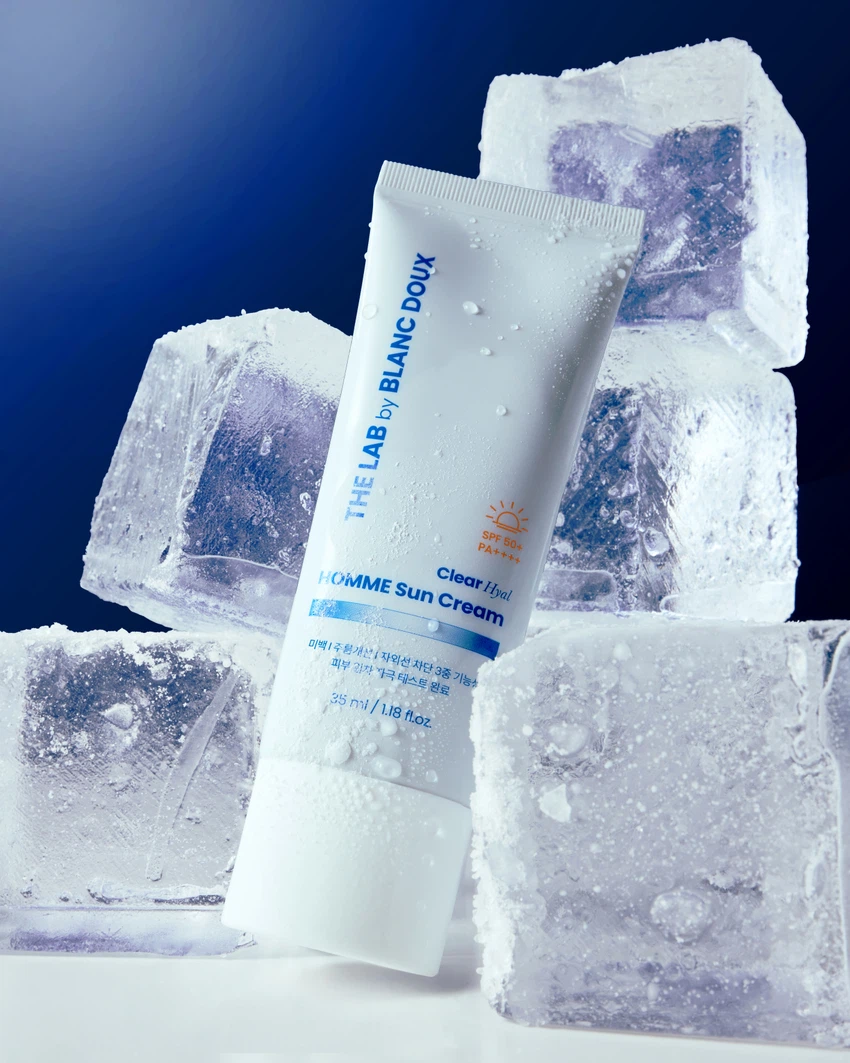 더랩바이블랑두 클리어히알옴므 선크림 35 ml