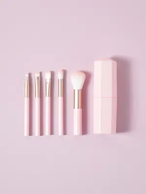 메이크업 브러시 5종 케이스 세트