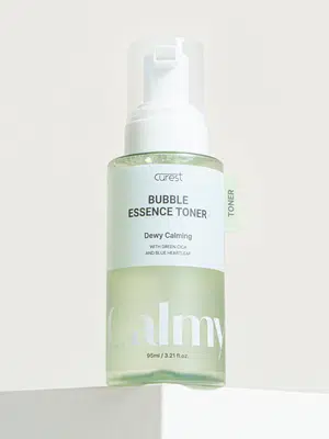 큐어레스트 수분진정 버블에센스토너 95 ml