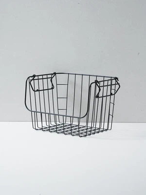 전면 오픈형 스틸 와이어 바구니 30.5 X 23 X 21 cm