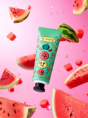 더페이스샵 프루츠톡 수박 핸드크림 50 ml