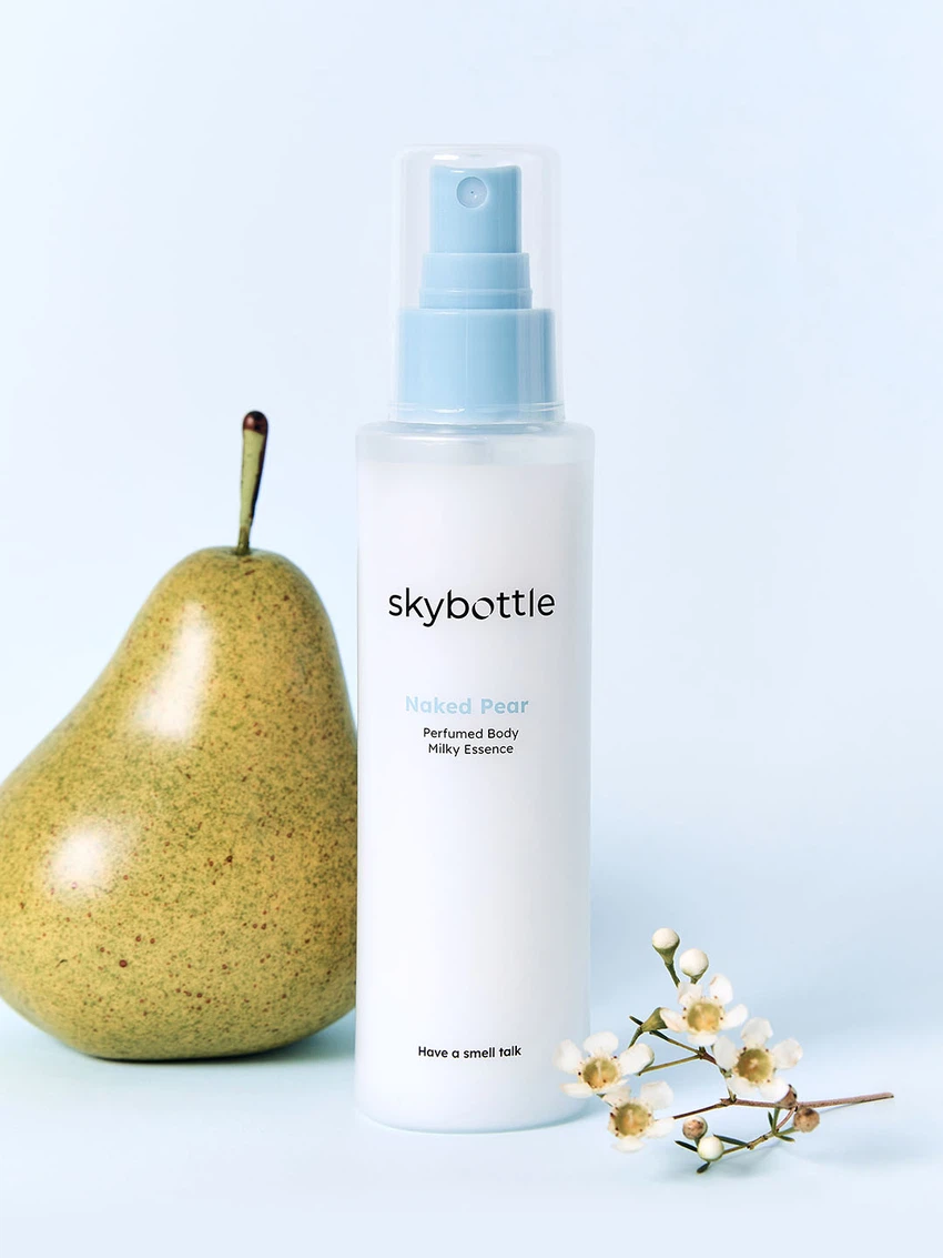 스카이보틀 네이키드 페어 퍼퓸바디 밀키에센스 120 ml