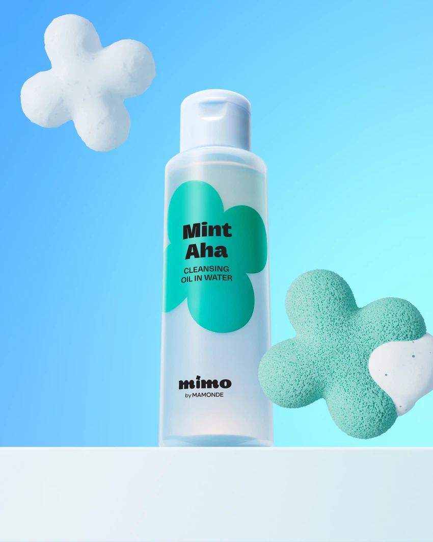 미모 바이 마몽드 민트-AHA 클렌징오일인워터 100 ml (아모레퍼시픽)