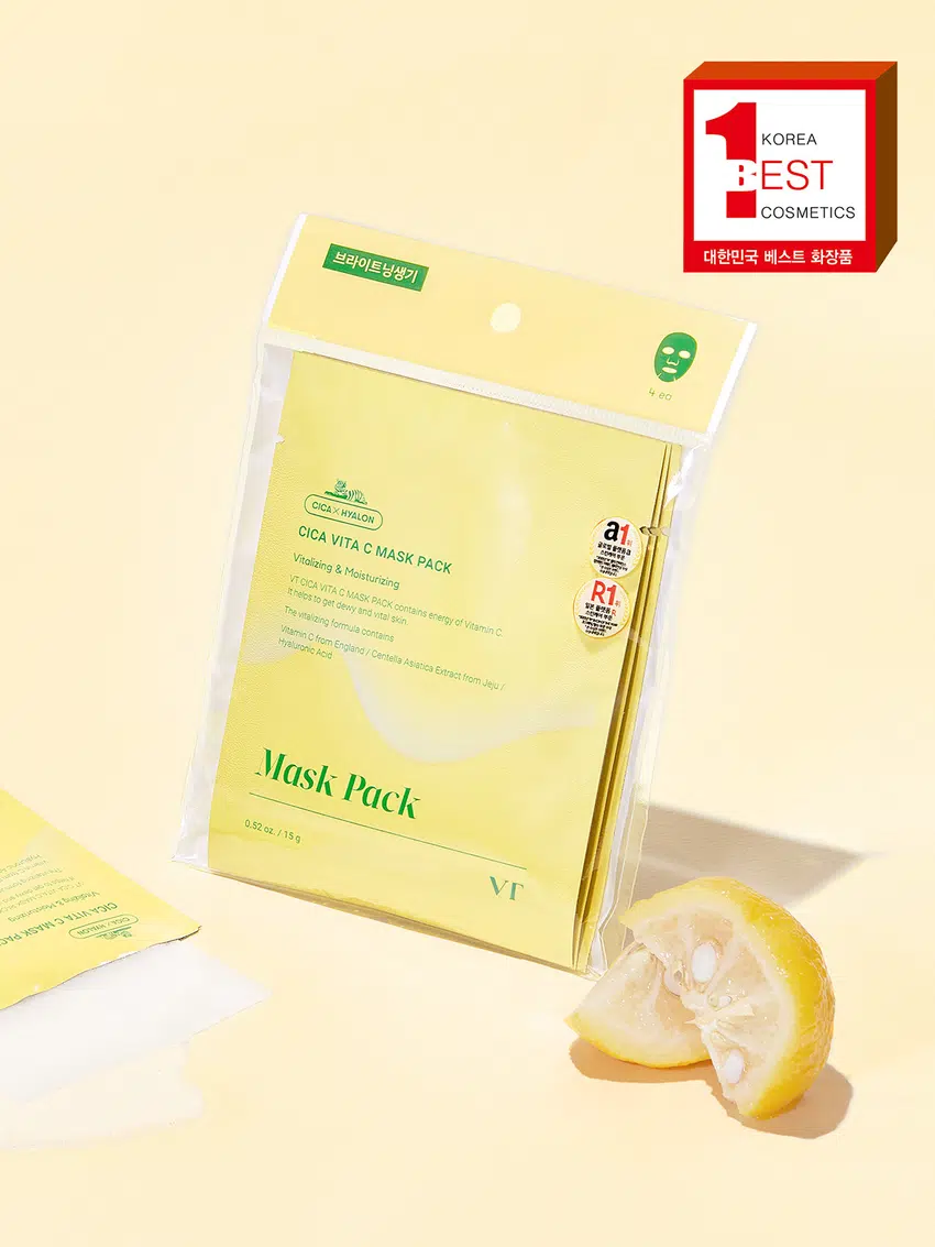 VT Cica Vita C Mask Pack (4 Sheets)