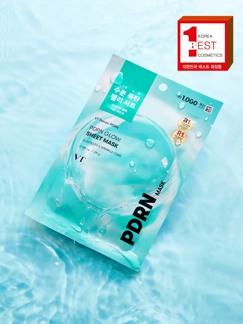 [수분충전]VT PDRN 광채 시트 마스크 1매 25 g