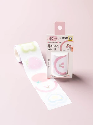 블러 모조지 키스컷 마스킹 테이프 60 mm X 3 m 오브제