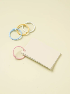 컬러 카드링 25 mm 14개입