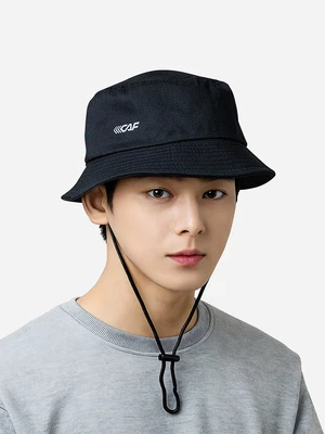 르까프 조임끈 버킷햇 블랙