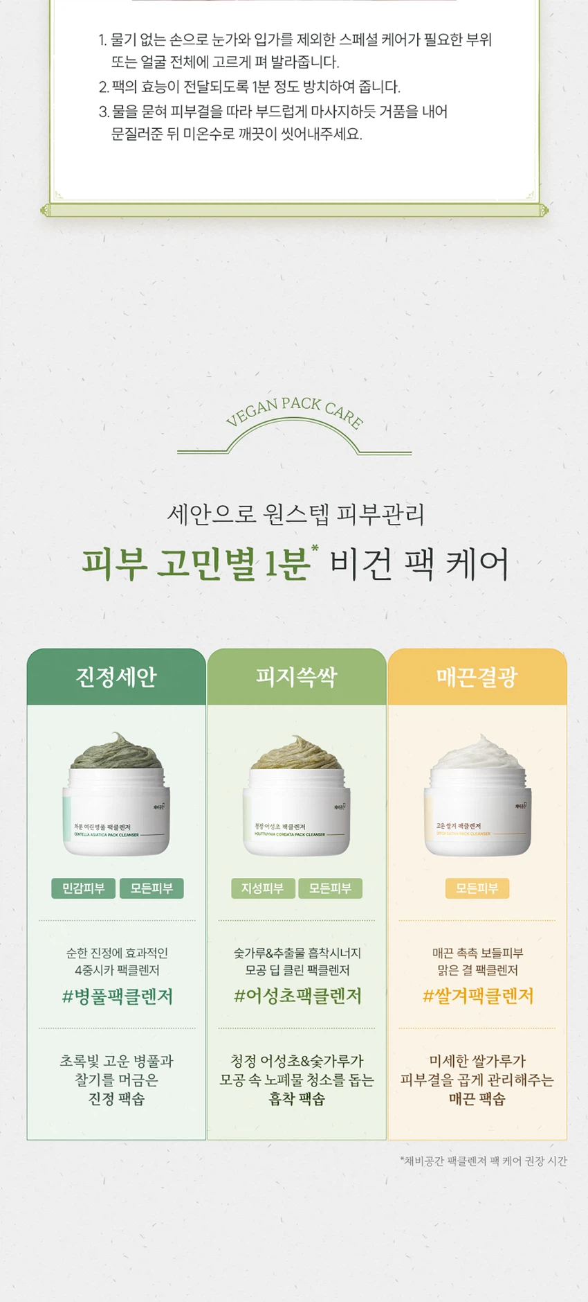 CHAEBGONGGAN Cheong片鱼腥草 Paekkeulrenjeo 面膜45g source detail 6