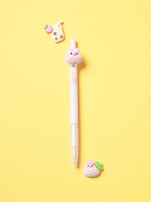 핑크 몬스터 젤펜 0.5 mm 검정