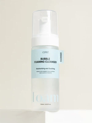 [말끔촉촉]큐어레스트 버블 포밍 클렌저 120 ml	