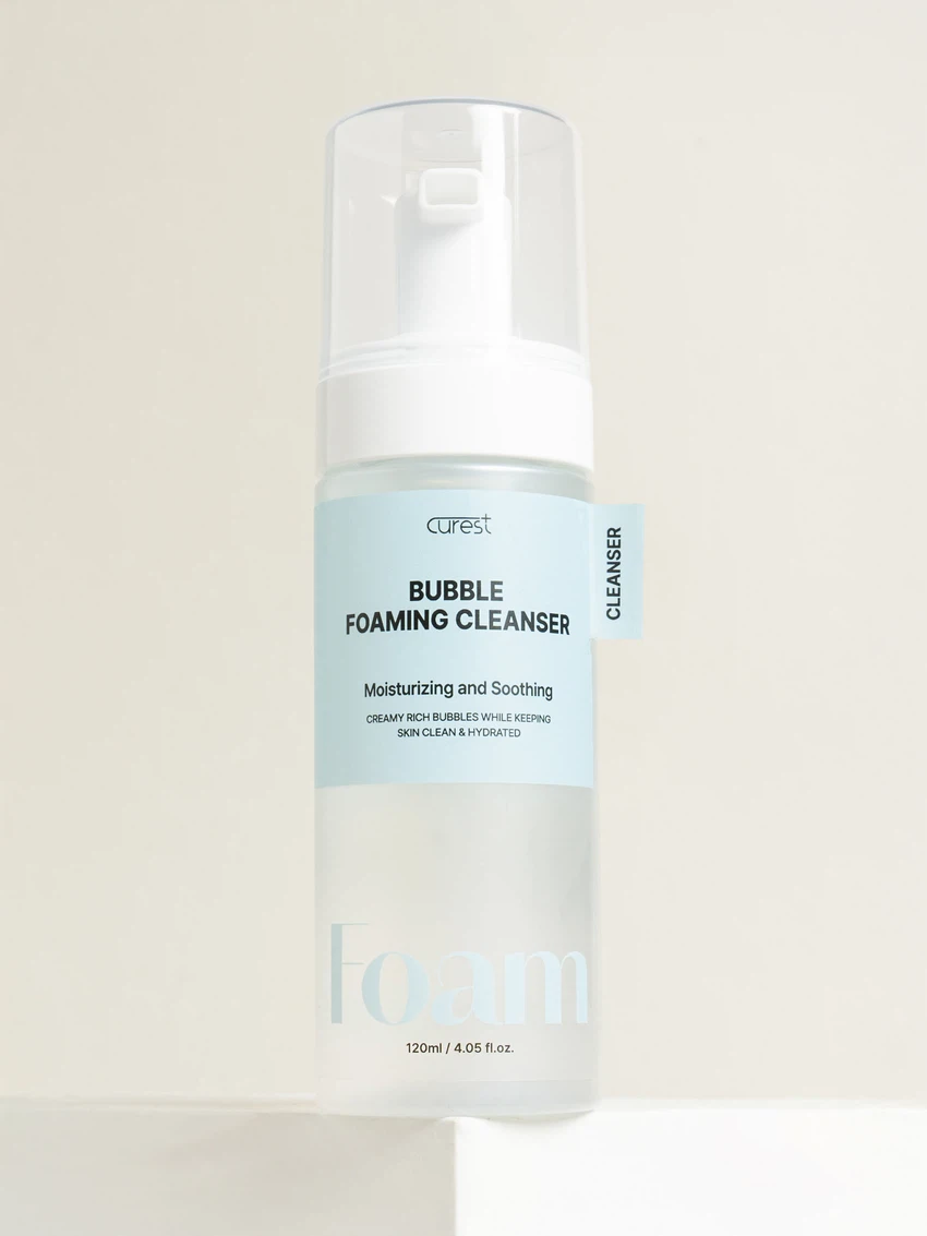 [말끔촉촉]큐어레스트 버블 포밍 클렌저 120 ml