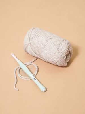 일본제 울 뜨개실 25 g 베이비핑크