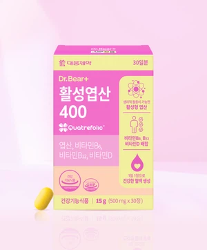 대웅제약 활성엽산400 30정 30일분