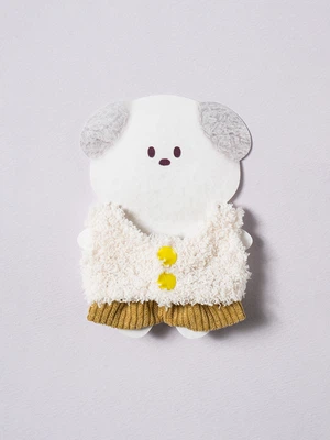 인형DIY 겨울 뽀글이 조끼 ＆ 바지 세트