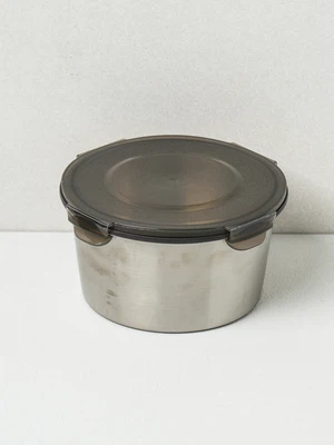 스텐 원형 밀폐 찬통 950 ml