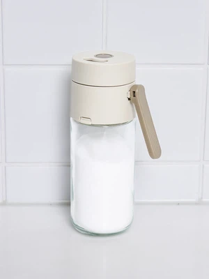 원터치 정량 유리 양념통 260ml