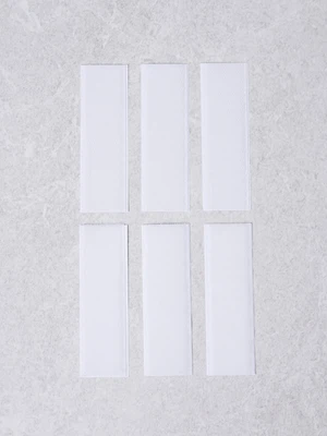 찍찍이 테이프 직사각 3 X 10 cm 3세트 화이트