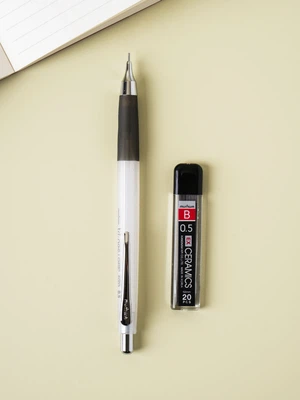 문화 삼각 그립 샤프＆샤프심 세트 0.5 mm