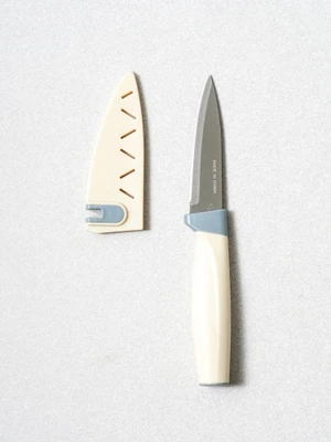 칼갈이 칼집 포함 과도 21 cm