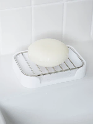 사선 물 빠짐 비누 받침