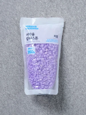 [펫] 어항용 컬러 스톤 350 g 퍼플