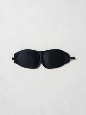입체 쿠션 수면 안대 블랙