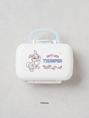 디즈니 애니멀즈 양면 분할 수납함 화이트