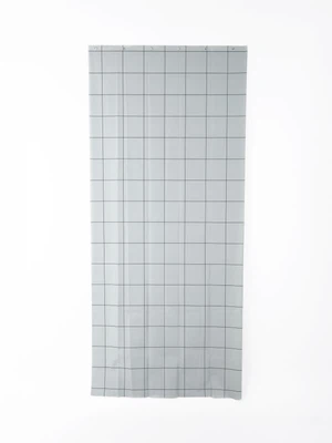 두꺼운 모던 샤워 커튼 180 X 200 cm 그레이