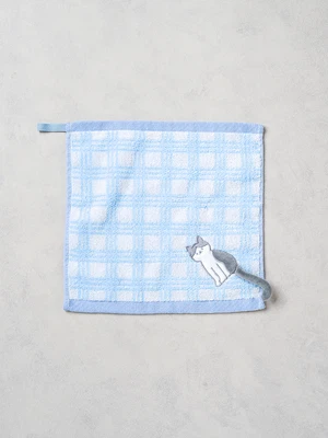 고양이 포인트 핸드 타월 25 X 25 cm