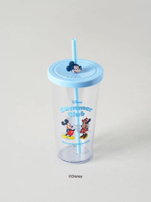 디즈니 피규어 빨대 컵 700 ml