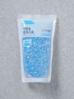 [펫] 어항용 컬러 스톤 350 g 스카이블루