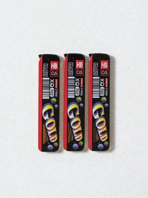 동아 XQ 702 골드 샤프심 0.5 mm HB심 3개입