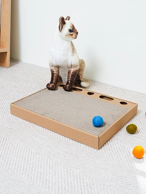 [펫] 고양이 방울 놀이 스크래쳐