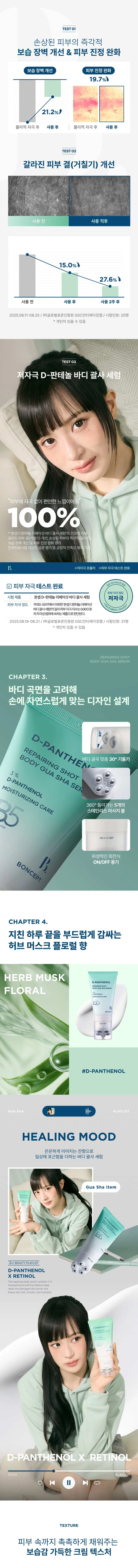 BONCEPT D-Panthenol Repair Shot Body Guasha Serum 100ml