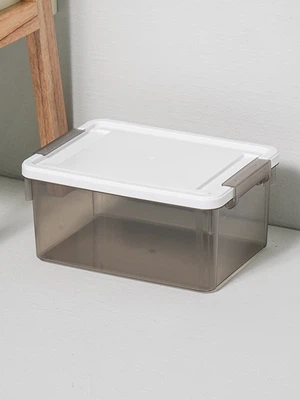 리빙 뚜껑 수납함 22 X 16 X 10 cm 소형